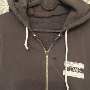 Distressed Drop Toms Not Bombs Sweatshirt